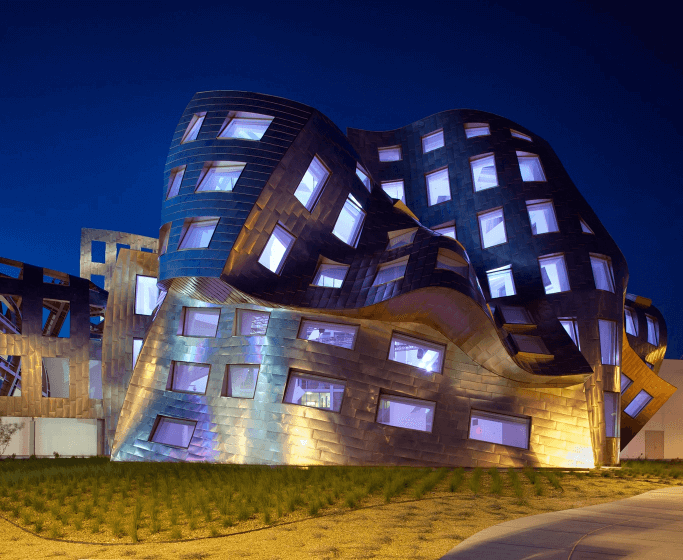 Brain Center Exterior at Night