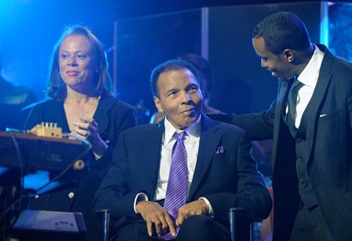 Lonnie and Muhammad Ali, and Sean Combs