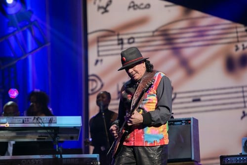 Carlos Santana performs at the 2013 Power of Love gala.