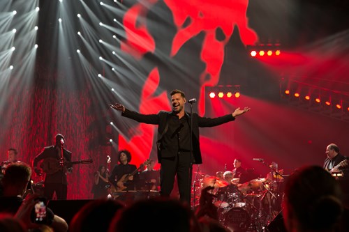 Ricky Martin performs at the 2014 Power of Love gala