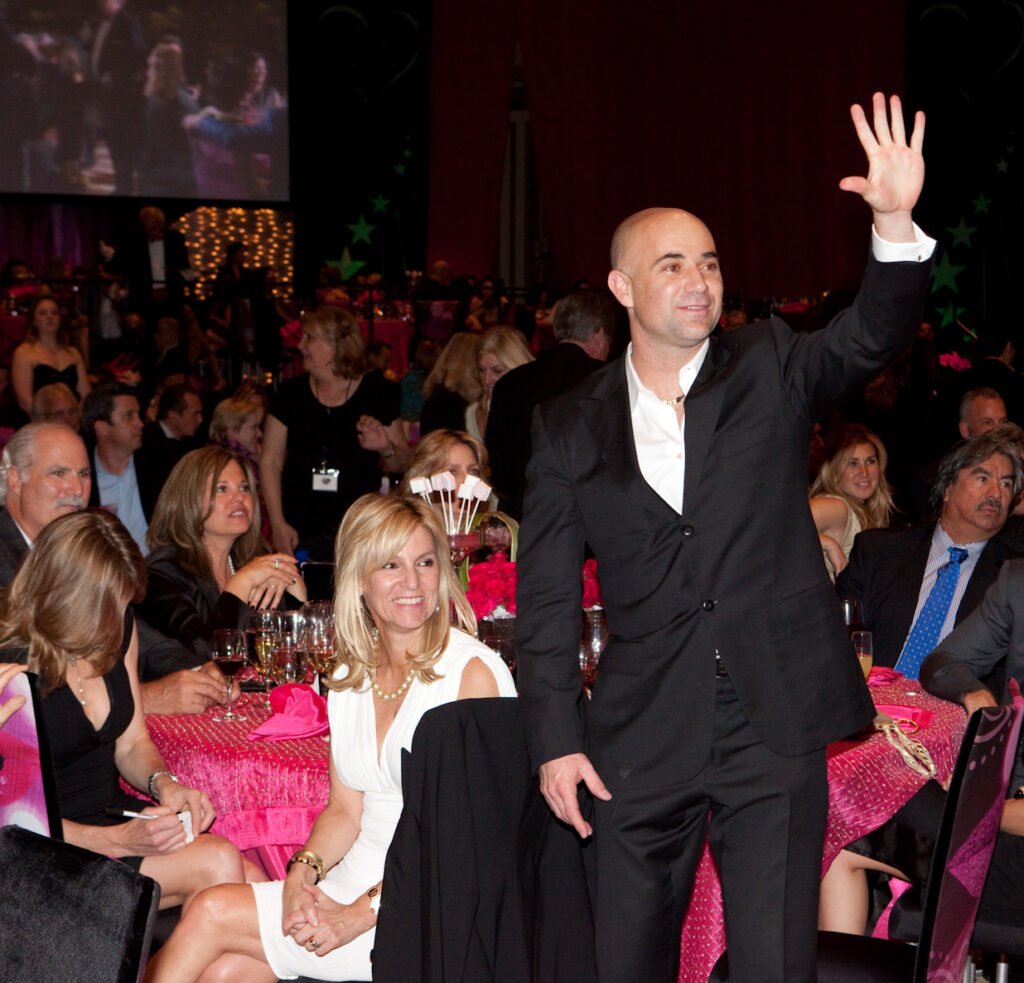 Agassi donates $1M at Power of Love gala to support Ruvo Center