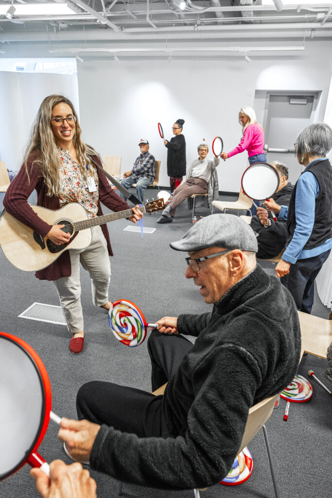 Music therapy can trigger memories in dementia patients