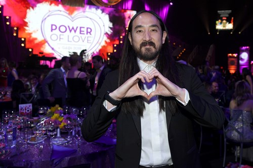 Steve Aoki shows his support at Keep Memory Alive's 22nd annual Power of Love gala
