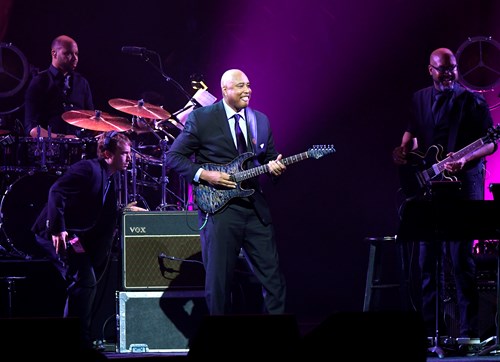 Bernie Williams performs at the 23rd annual Power of Love gala