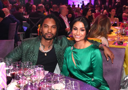 Miguel and Nazanin Mandi at the 23rd annual Power of Love gala