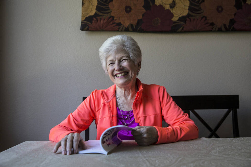 Nancy Nelson answers Alzheimer’s diagnosis with poetry writing