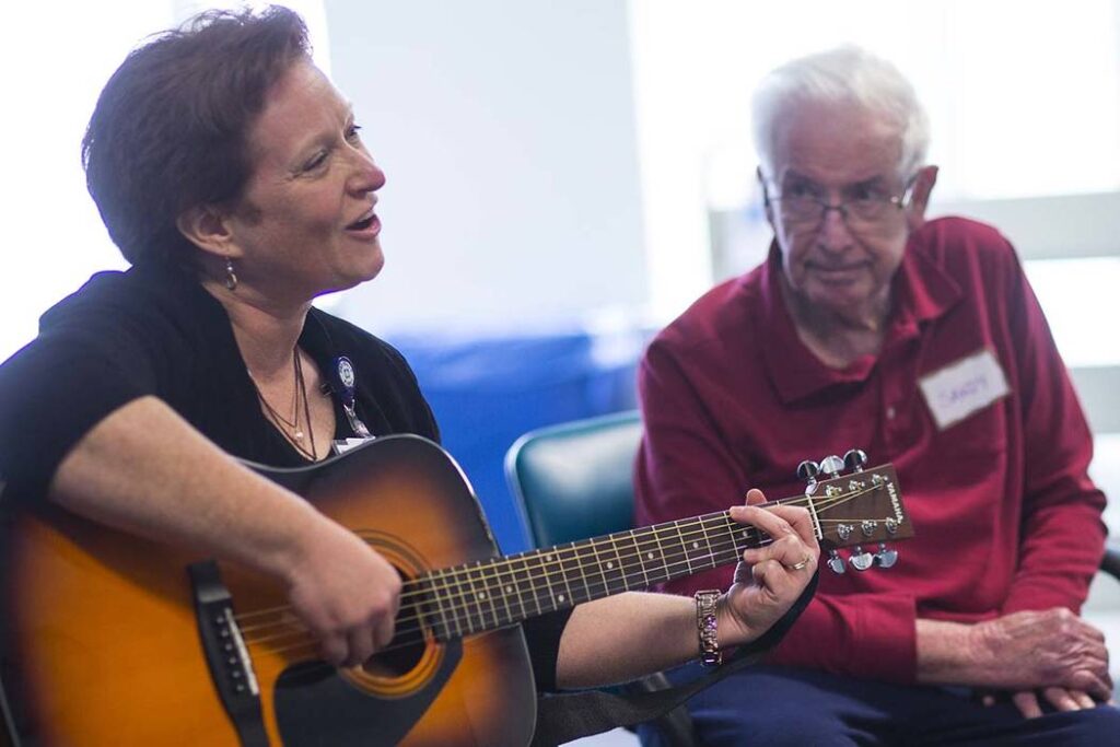Music therapy can trigger memories in dementia patients